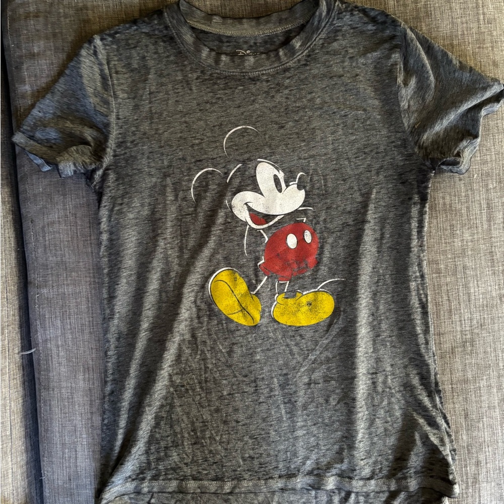 Disney Mickey Mouse Gray T-Shirt